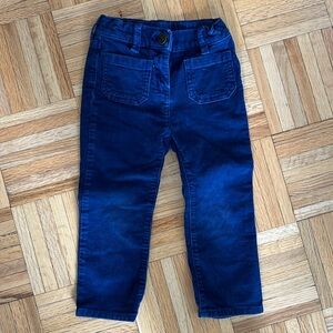 J Crew Crewcuts Navy Corduroy Pant 3